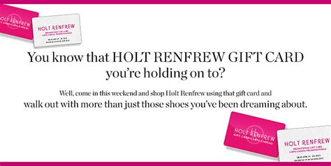 holt gift card renewal.